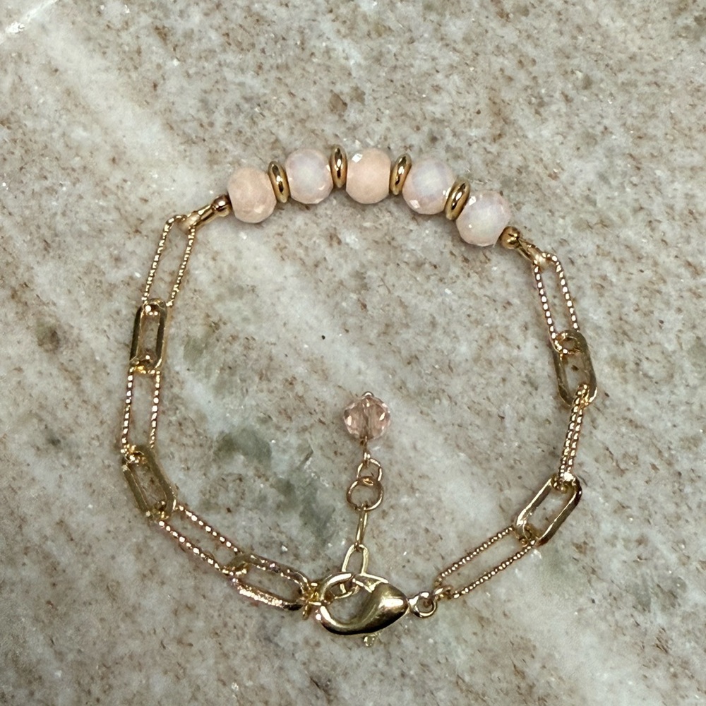Gold-Filled Mystic Sapphire Bracelet